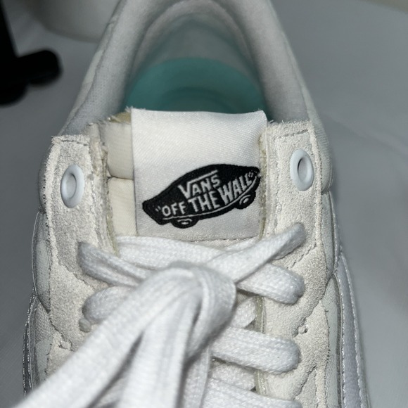 VANS Old Skool Overt CC Shoes M 7.5 W 9 Platform Suede Check Canvas Chunky Comfy - Picture 13 of 15